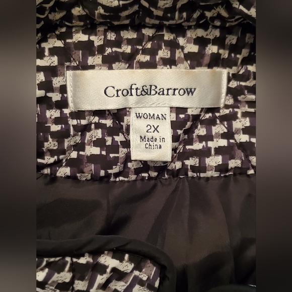 Croft & Barrow Vest Jacket Size 2X - Picture 6 of 8